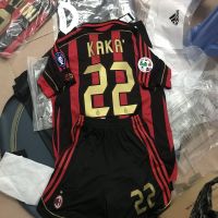 ❧☄  AC milan throwback jerseys 0607 kaka paolo maldini inzaghi pirlo long sleeve short sleeve suit football clothing