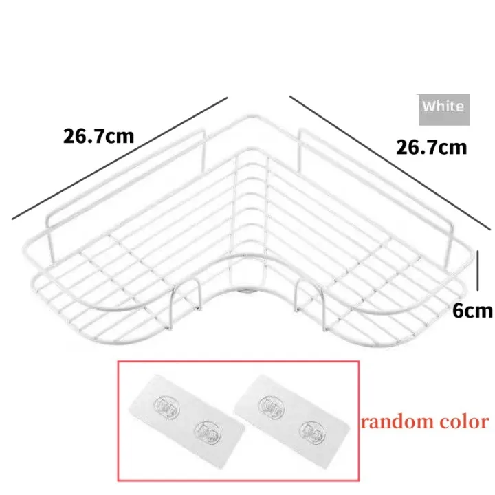 toilet-condiment-bathroom-organizer-storage-basket-shower-shampoo-rack-no-punch-bathroom-shelf