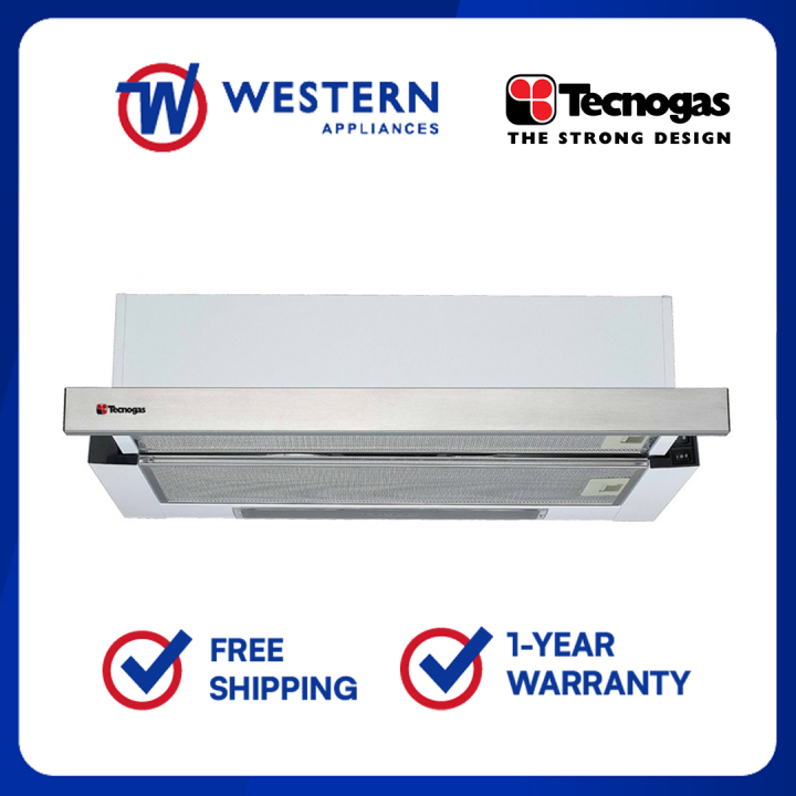 Tecnogas TRH6022IX 60cm. Telescopic Range Hood Lazada PH