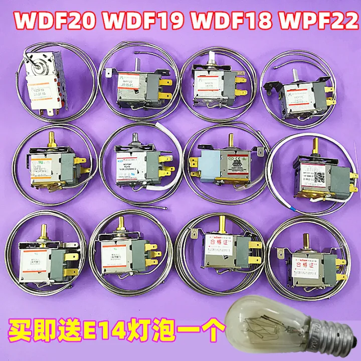 Universal Midea Haier Refrigerator Temperature Controller SwitchWDF20Mechanical Freezer Sensor