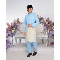 [BABY Blue] SLIM FIT Malay ชุดเสื้อผ้า สําหรับผู้ใหญ่ และทาส ไม่มี PESAKTH