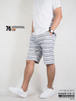 ⚡GW⚡ NO.9451 Pattern Shorts กางเกงขาสั้น ทั่วไป ลายทาง