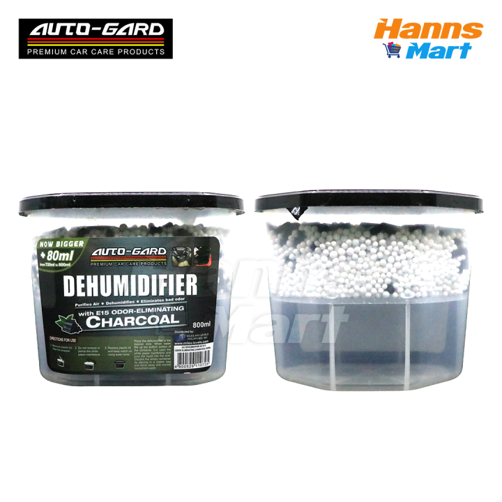 AutoGard Dehumidifier Charcoal 800ml Disposable Dehumidifier with