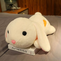 Cute Lop-Ear Plush Toy Rabbit Little White Rabbit Pillow Ragdoll Doll Girl Bed Sleeping Birthday Gift