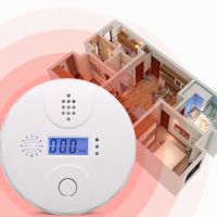 A9LB Household Digital Display Carbon Monoxide Alarm Smart Gas Leak Detector Alert Gas Alarm System Sensor Work Alarm Home Fire