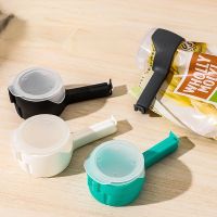 【hot】 Multi-functional Snack Clip Food Moisture-proof Fresh-keeping Plastic Clamp Pour Nozzle with Cover