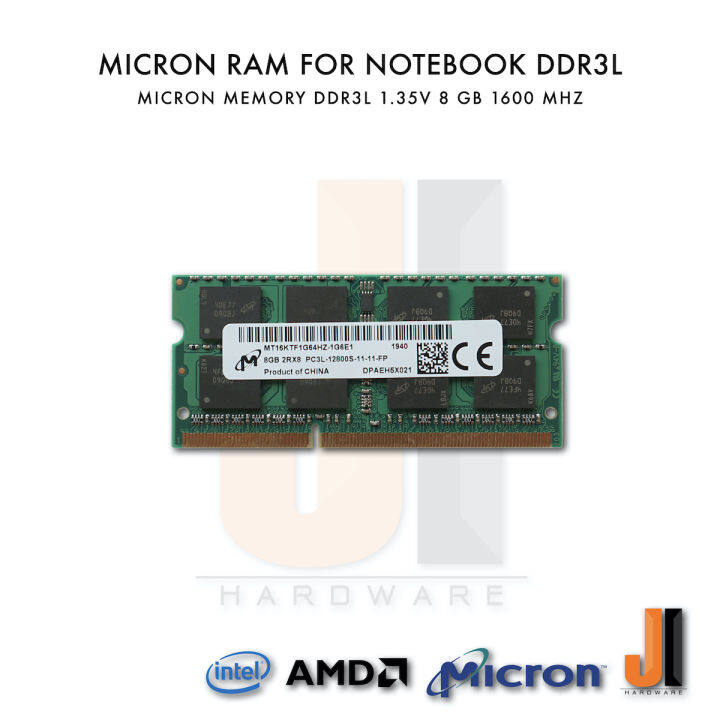 micron-ram-for-notebook-ddr3l-1600-mhz-8-gb-1-35v-ของใหม่