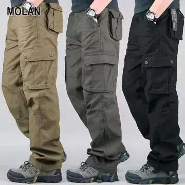 Tactical Pants Men Outdoor Work Wear Cargo Pant Military Waterproof  Multi-pockets Ripstop SWAT Hiking Trousers Army Overalls 6XL