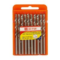 ดอกเจาะไม้ HI-TOP HSS 7/32 แพ็ก 10 ชิ้นTWIST DRILL BIT SET HI-TOP HSS 7/32 10PCS **พลาดไม่ได้แล้วจ้ะแม่**