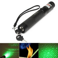 Powerful 532nm Green Sight pointer Lightweight Adjustable Focus Lazer with pen Head waterproof IPX67