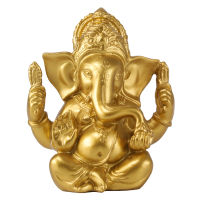 Hot Lord Ganesh รูปปั้น-Ganesha Idol Figurine-ช้าง God พระพุทธรูปประติมากรรมสำหรับ Home Car Decor