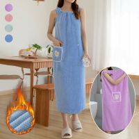 Bathroom Women Bath Towel Wearable Bathrobe Shower Lady Soft Bath Towel for Adults Lady Home Textiles Bath and Sauna Towels