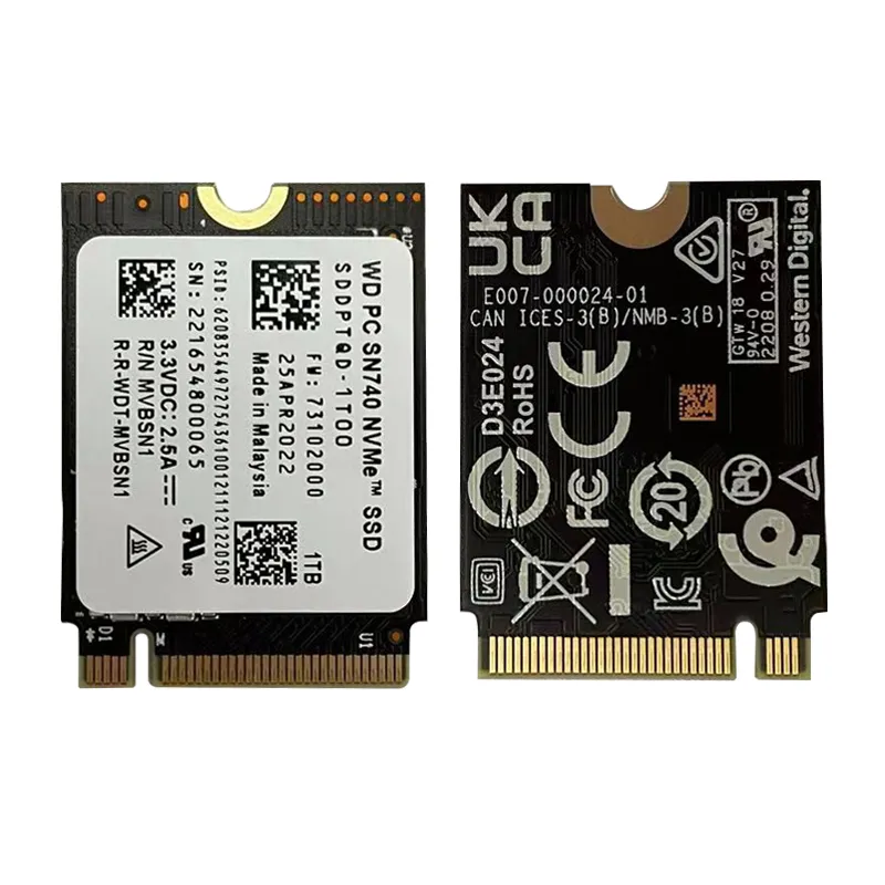 激安正規品 WD SN740 NVMe 1TB SSD M.2 2230 steamdeck sushitai.com.mx