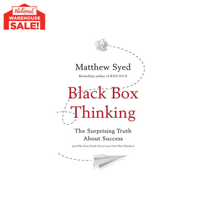 BLACK BOX THINKING: THE SURPRISING TRUTH ABOUT SUCCESS TRADEPAPER ...