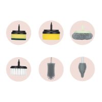 Dishwashing Brush Electric Cleaning Brush Automatic Wireless USB Rechargeable Kitchen Bathtub Cleaning Brushes