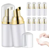 10PCS 30ML Plastic Foaming Bottle Soap Mousses Liquid Dispenser,Froth Shampoo Lotion Bottling Foam Bottles