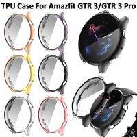 Plating Protective Case For Amazfit GTR 3 Pro Full Screen Protector Cover Soft TPU Shell For Huami Amazfit GTR3/2/2e Smart Watch