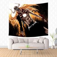 Bleach Decorative Tapestry Wall Hanging Tapestries Bedspread Table Cloth Curtain Throw Blanket Cover