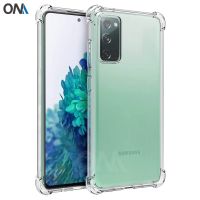 Shockproof for S21 S22 S23 S20 Ultra Transparent Cases Back Cover