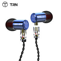 TRN M10 1BA+1DD Metal Hybrid In Ear Monitor Earphone HIFI Sport Earphone Earplug Headset Headplug v90BA8VXBT20S PRO with QDC