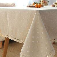 [COD] Tablecloth dormitory college students desk cloth linen corner tea