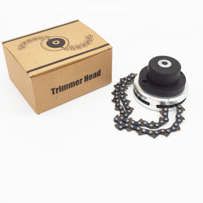 มาตรฐาน M10 Trimmer Head Coil Chain เครื่องตัดแปรงสวน Grass Trimmer หัวหนาสำหรับเครื่องตัดหญ้า