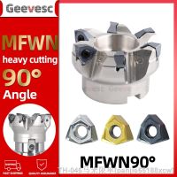 【LZ】❖  MFWN90 degree MFWN MFWN900 Double Sided Hexagonal Heavy Cutting Milling Cutter Head WNMU0806 Insert Cutter Disk Outlet Cooling