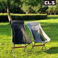 เก้าอี้ปิคนิค CLS Folding Chair Big ทรงสูง พับเก็บได้มี 2 สี เทาและดำ(พร้อมส่ง)