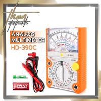 65SmartTools เครื่องวัดกระแสไฟฟ้า Analog Multimeter อนาล็อค มัลติมิเตอร์ รุ่น HD-390C วัดแรงดันไฟฟ้า วัดความต้านทาน วัดความต่อเนื่อง วัดค่า hFE ทรานซิสเตอร์ แถมฟรี!! แบตเตอรรี่ 9V และ AAA อย่างละ 1 ก้อน