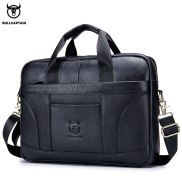 BULLCAPTAIN Men s Briefcase Men s Business Bags 14