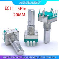 【CW】 10pcs Half axis rotary encoderhandle length 20mm code switch / EC11 digital potentiometer with 5Pin