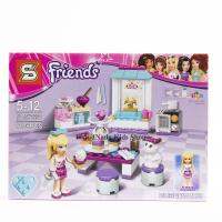 ProudNada Toys ของเล่นเด็กชุดตัวต่อเลโก้เฟรน S SY767C Friends 110+PCS SY767C