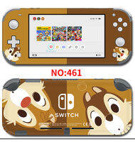 คุณภาพสูงสติกเกอร์สกินป้องกัน 461 สติกเกอร์สำหรับคอนโซล Nintendo Switch lite สกินสีน้ำตาล-hjgytyuuiytt