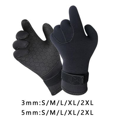 【JH】 Scuba Diving Gloves Thermal Wetsuit for Surfing Rafting Kayaking