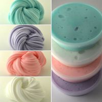 【CW】 60ml Fluffy Polymer No Stress Charms for Slimes Putty Plasticine Clay Kids Additives