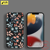 [NANU] เคสสำหรับ Apple Iphone 6S 7 X XS XR 8 11 12 13 Pro Plus Max เด็กหญิงเด็กชายฝาครอบแบบคู่รูปผีเสื้อขนาดเล็ก