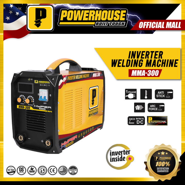 Powerhouse Inverter Welding Machine Hyper Series MMA300 PHWM Lazada PH