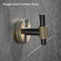 Bathroom accessories Black Gold Stainless Steel Towel rack Toilet Oaper Rack Soap Rack Bathrobe Hook Coothbrush cup