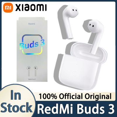 （Orange home earphone cover）Xiaomi Redmi บัด3 TWS,หูฟังบลูทูธไร้สายไมโครโฟนคู่ไม่มีเสียงรบกวนกันน้ำหูฟัง AptX Adpative