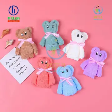 1pc Bear Shaped Hand Towel