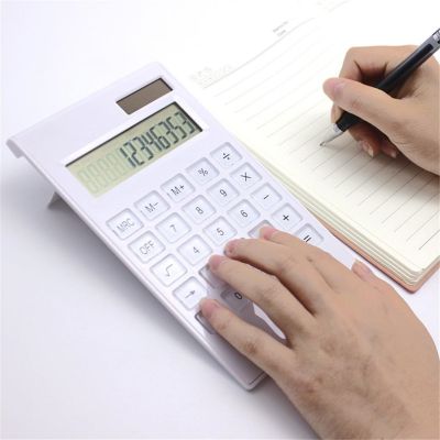 【CW】 12 Digits Large Display Desktop Calculator And Battery