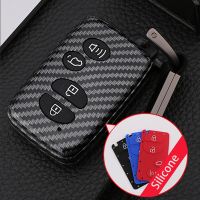 卍☞► ABS Car Remote Key Fob Holder Case Cover For Toyota Land Cruiser Prado 150 Camry Crown Avalon Prius For Subaru Foreste XV