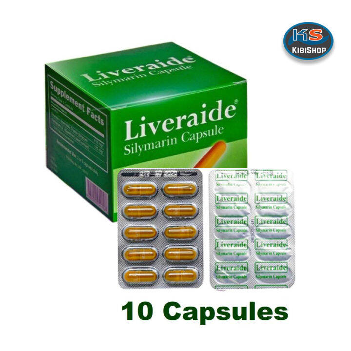 Liveraide Silymarin For Liver Care 100pcs Capsules Lazada Ph