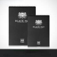 A3 Black Card Book Drawing Sketchbook Sketch Comic R Black Card กระดาษนักเรียน Hand-Painted Marker Book 14.8x21cm