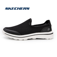 SKECHERS_Gowalk 4 รองเท้าผู้ชาย Sk-cherish รองเท้าผู้ชายรองเท้าลำลองผู้ชายรองเท้ากีฬาผู้ชายรองเท้าวิ่งสีดำ