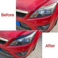 Car Headlight Brow Car Accessories Exterior Car Sticker ABS for Ford Focus MK2.5 2008-2011