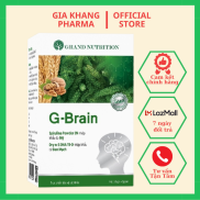 Hộp 30 Gói Cốm Trí Não G-Brain Hỗ Trợ Phát Triển Não Bộ Cho Trẻ GRAND