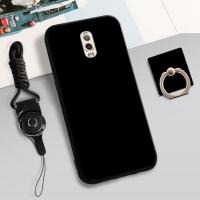 สำหรับ Samsung Galaxy J7 Plus ป้องกัน 3 ใน 1 เคสโทรศัพท์ซิลิโคน TPU แบบนิ่ม Matte ฝาครอบโทรศัพท์, เคสโทรศัพท์ซัมซุงพร้อมฟรีเชือกผู้ถือแหวน