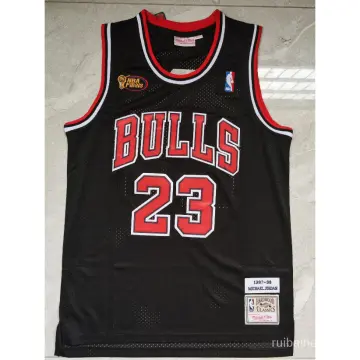 Jordan black cheap bulls jersey