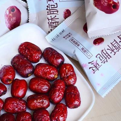 Crispy and Crispy Jujube, Seedless, Ready To Eat, Dried and Independent Packaging